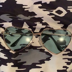 Heart sunglasses